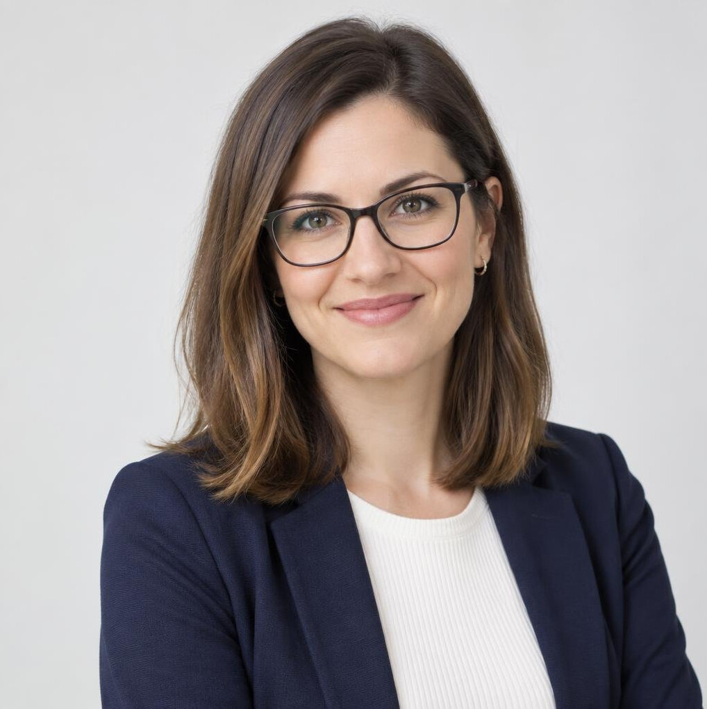 Studio portrait of a woman data science mentor