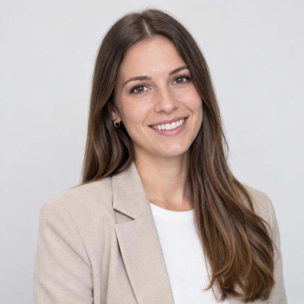 Studio portrait of a young woman software mentor