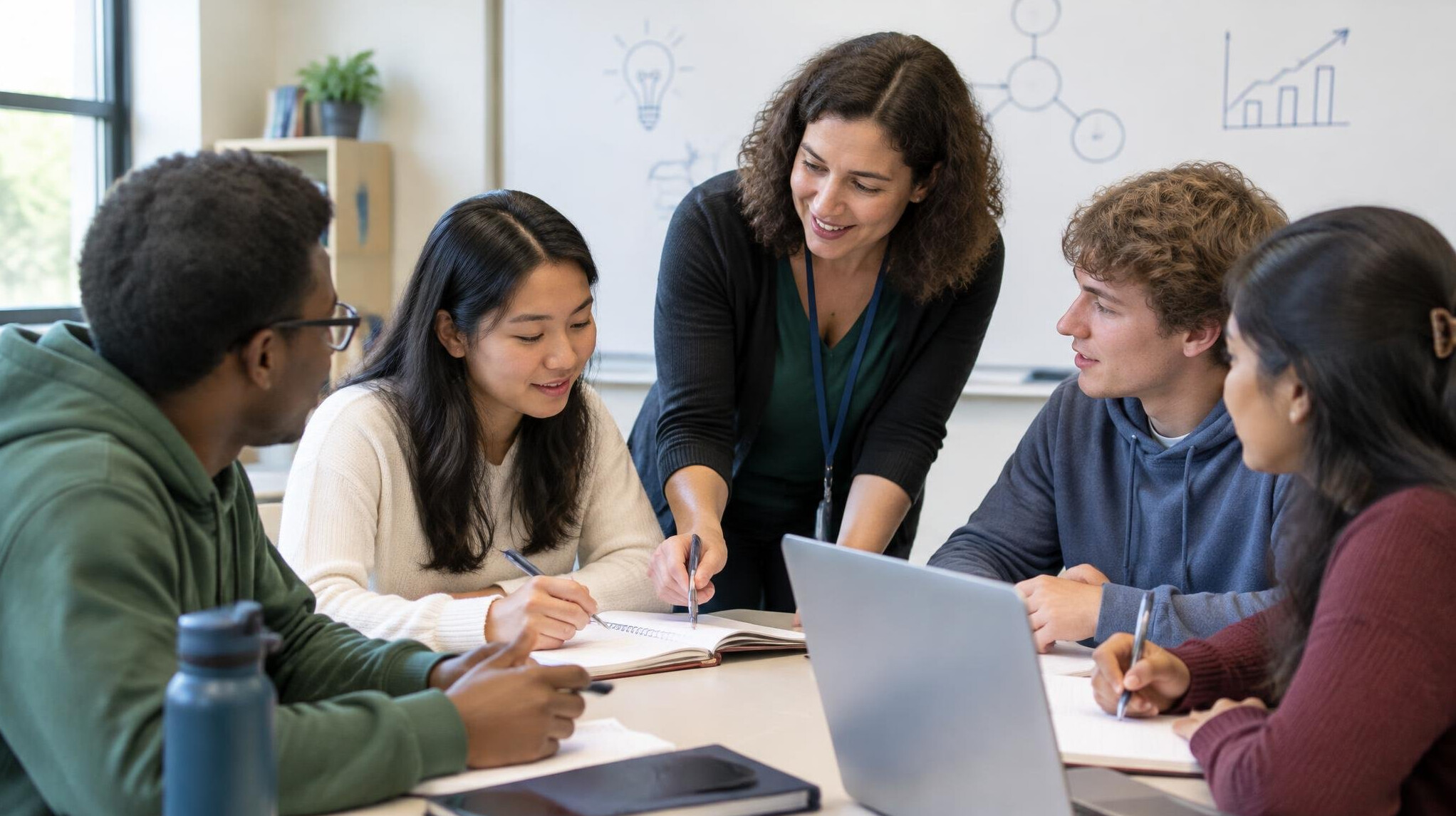 group discussion in class